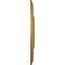 Ekena Millwork Raynor Ceiling Medallion (Fits Canopies up to 6"), Hand-Painted Pharaohs Gold, 20 5/8"OD x 1 3/8"P CM20BEPGS - alternate 2